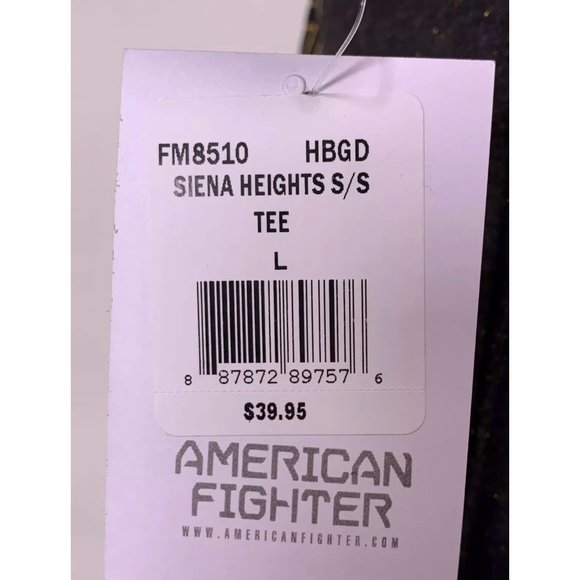 AMERICAN FIGHTER Men's T-Shirt S/S SIENA HEIGHTS T - Picture 5 of 9